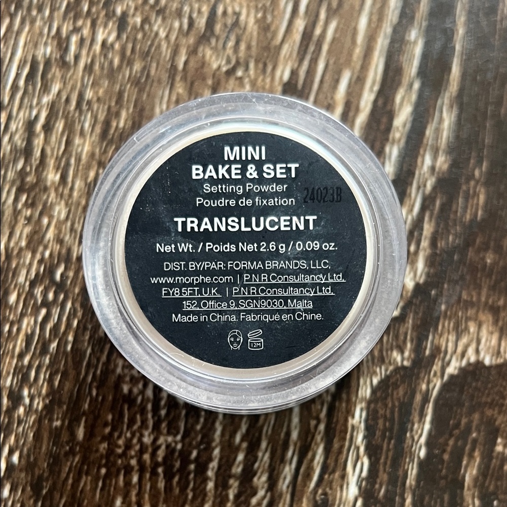 Morphe Mini Translucent Setting Powder